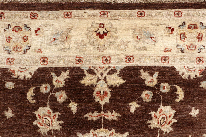 Saddle Brown Ziegler 5' 7 x 7' 9 - No. 64545 - ALRUG Rug Store