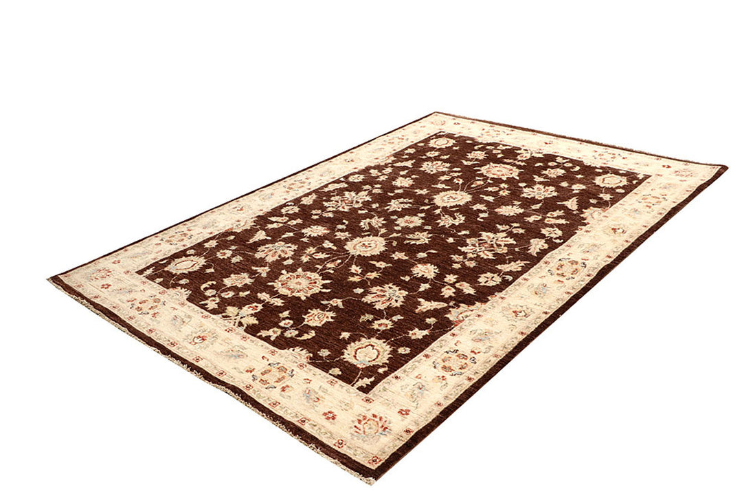 Saddle Brown Ziegler 5'  7" x 7'  9" - No. QA75609