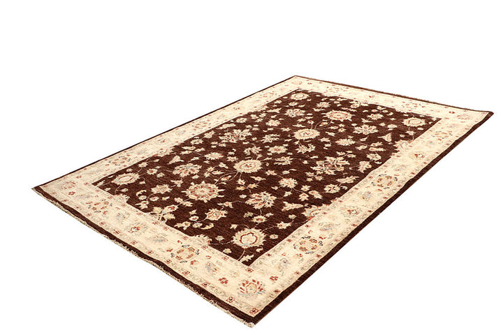 Saddle Brown Ziegler 5'  7" x 7'  9" - No. QA75609