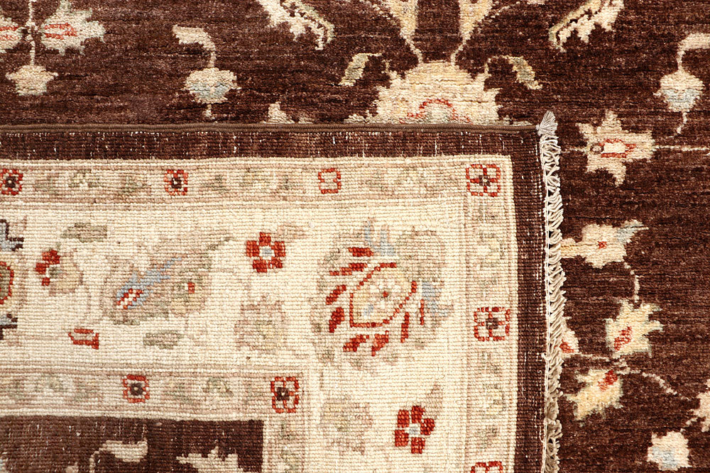 Saddle Brown Ziegler 5' 7 x 7' 9 - No. 64545 - ALRUG Rug Store