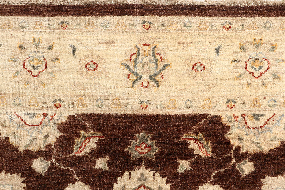 Saddle Brown Ziegler 5' 6 x 7' 10 - No. 64549 - ALRUG Rug Store