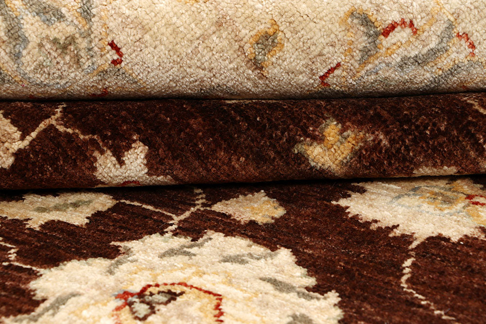 Saddle Brown Ziegler 5' 6 x 7' 10 - No. 64549 - ALRUG Rug Store