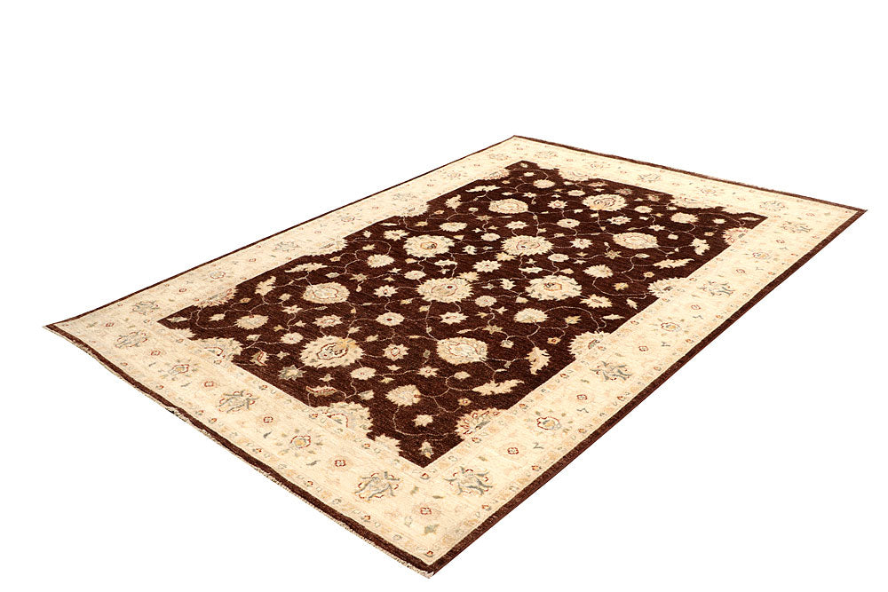 Saddle Brown Ziegler 5' 6 x 7' 10 - No. 64549 - ALRUG Rug Store