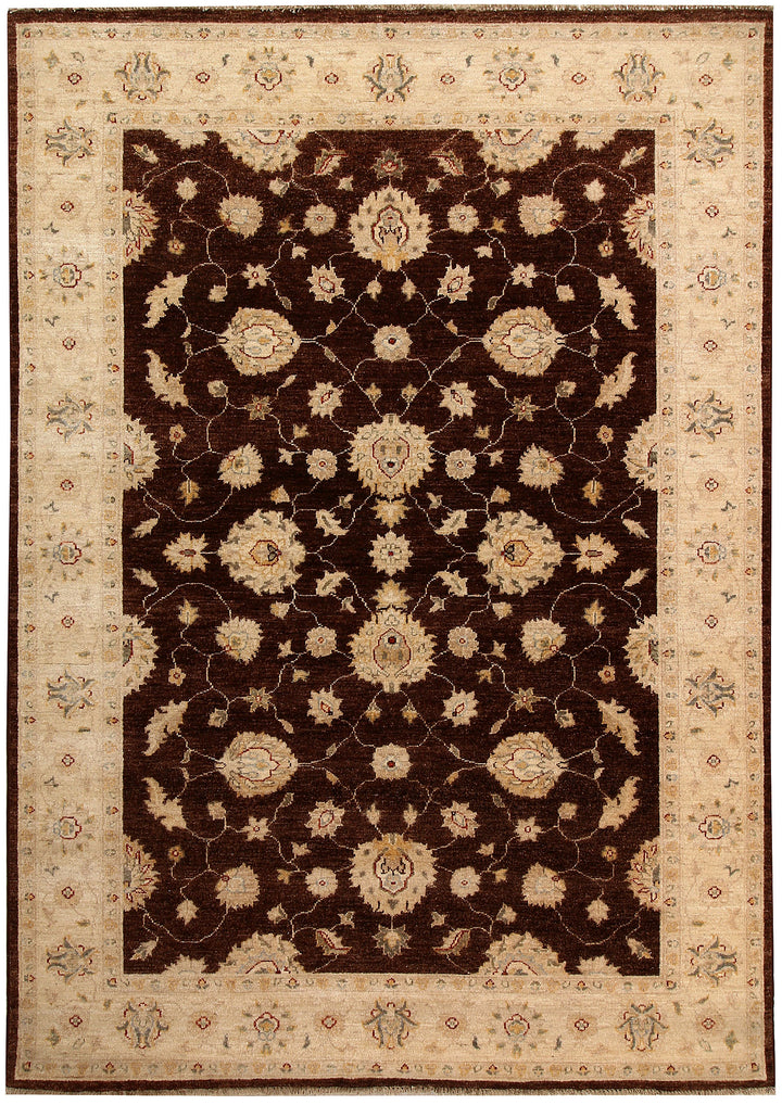 Saddle Brown Ziegler 5' 6 x 7' 10 - No. 64549 - ALRUG Rug Store