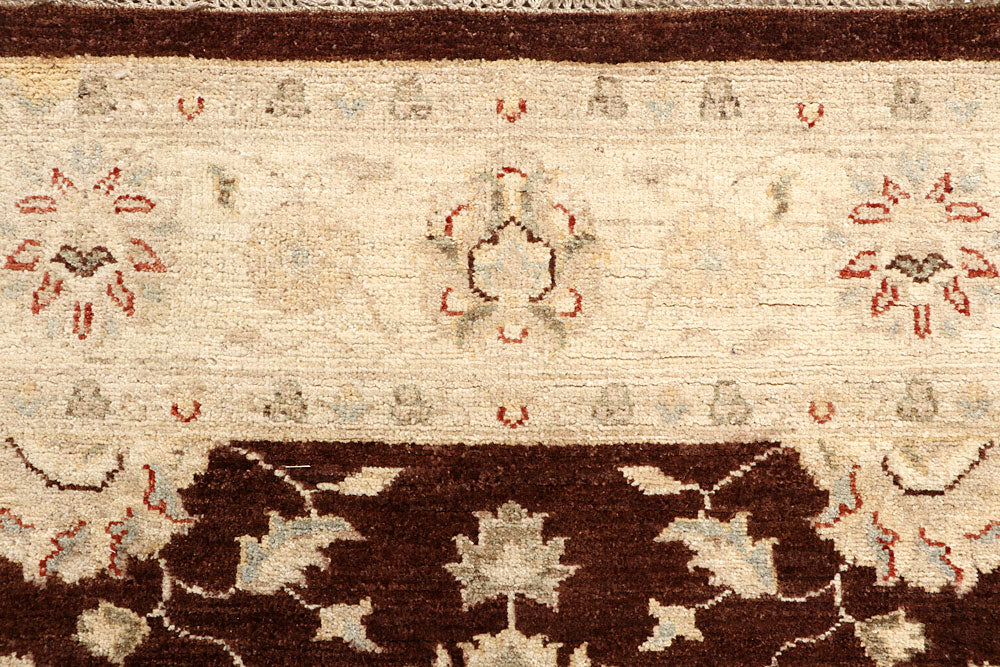 Saddle Brown Ziegler 5' 7 x 7' 9 - No. 64551 - ALRUG Rug Store