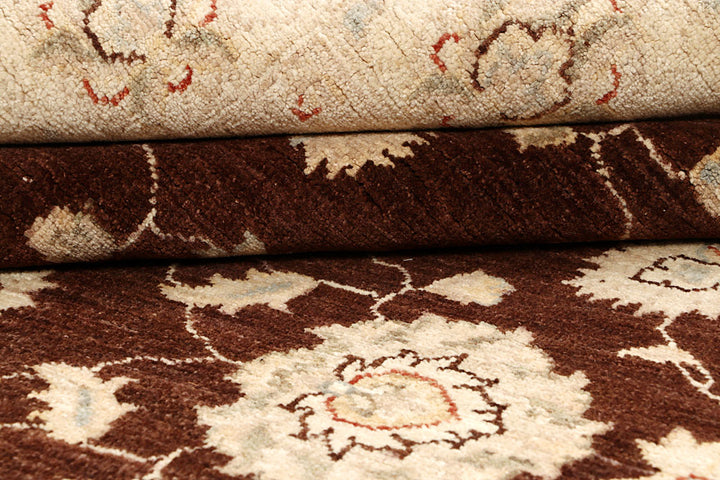 Saddle Brown Ziegler 5' 7 x 7' 9 - No. 64551 - ALRUG Rug Store