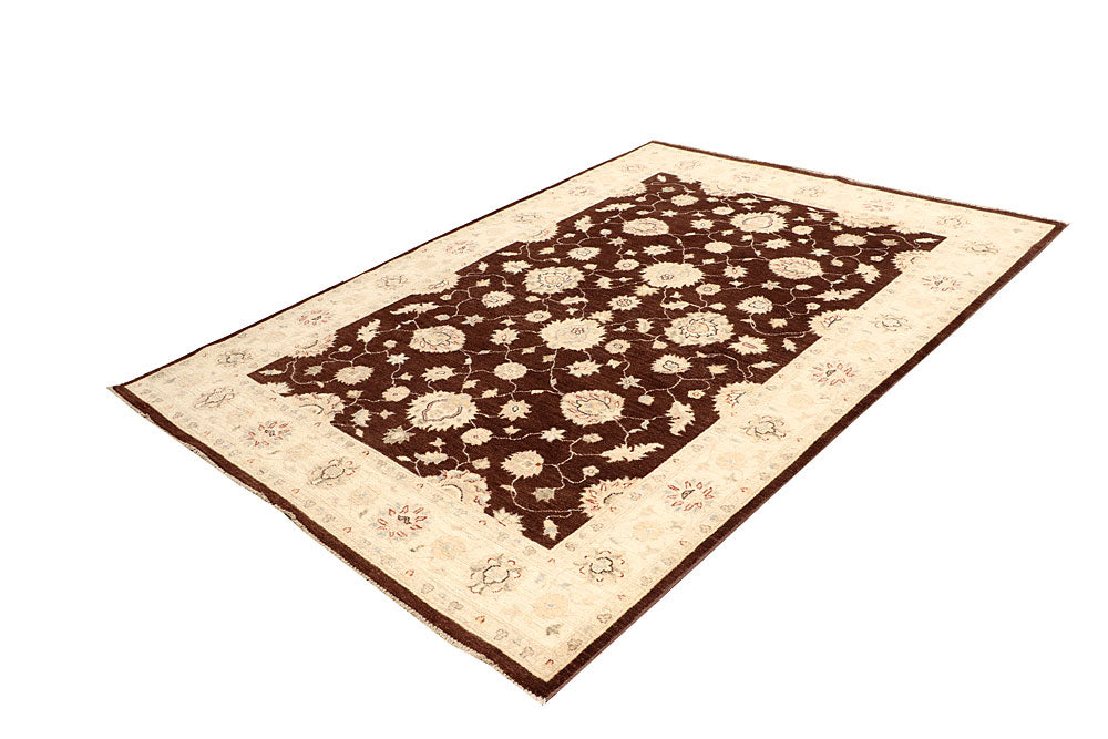 Saddle Brown Ziegler 5' 7 x 7' 9 - No. 64551 - ALRUG Rug Store