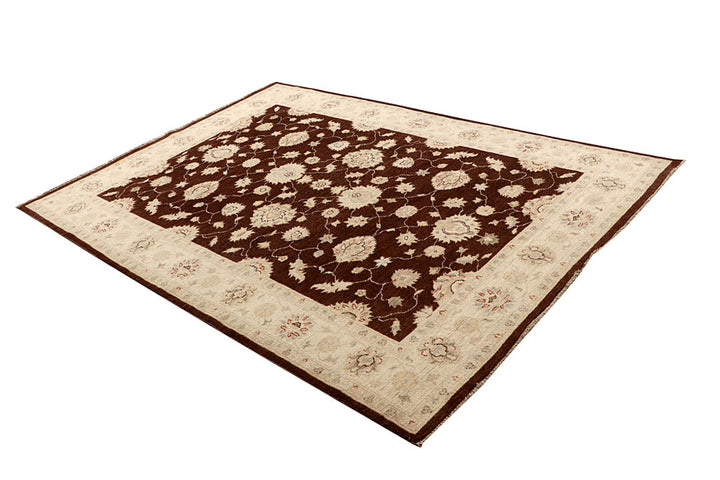 Saddle Brown Ziegler 5' 7 x 7' 9 - No. 64551 - ALRUG Rug Store