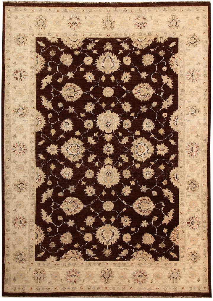 Saddle Brown Ziegler 5' 7 x 7' 9 - No. 64551 - ALRUG Rug Store