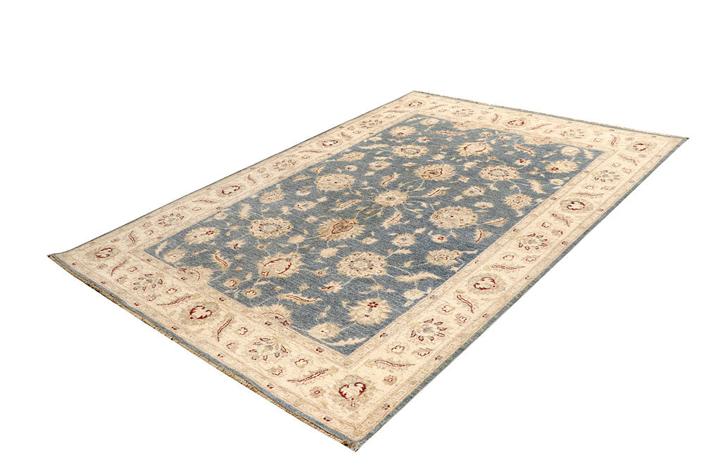 Light Slate Grey Ziegler 5' 7 x 7' 10 - No. 64553 - ALRUG Rug Store