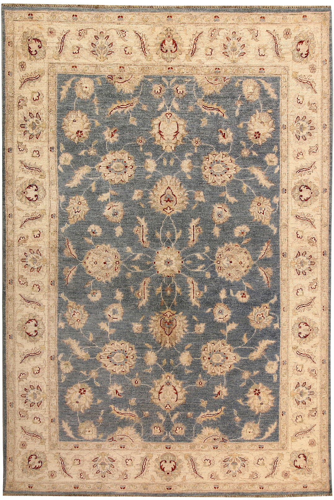 Light Slate Grey Ziegler 5' 7 x 7' 10 - No. 64553 - ALRUG Rug Store