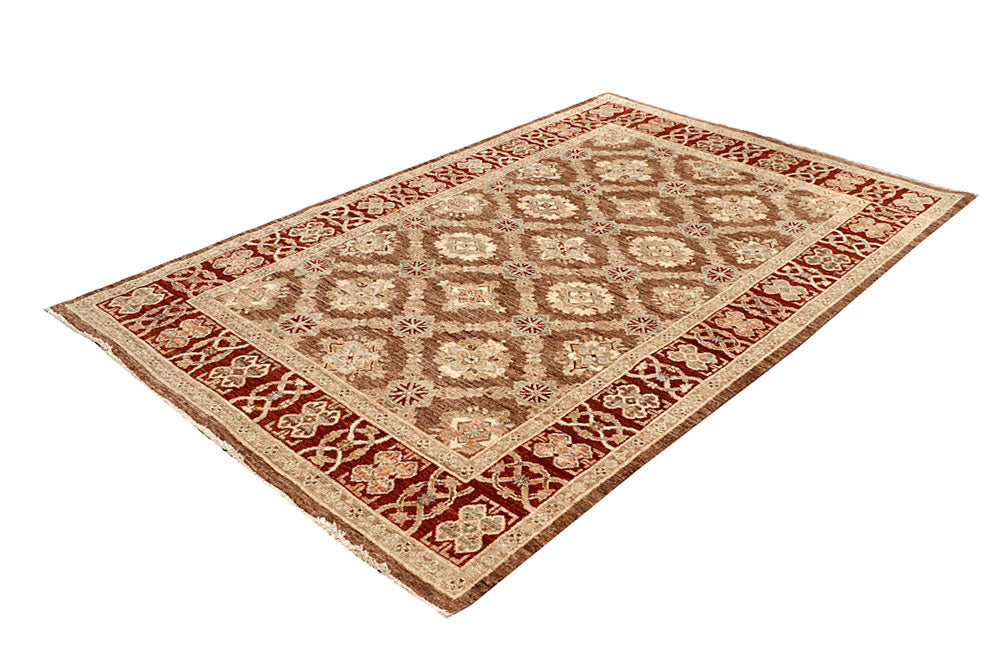 Multi Colored Ziegler 4' 11 x 7' 9 - No. 64556 - ALRUG Rug Store