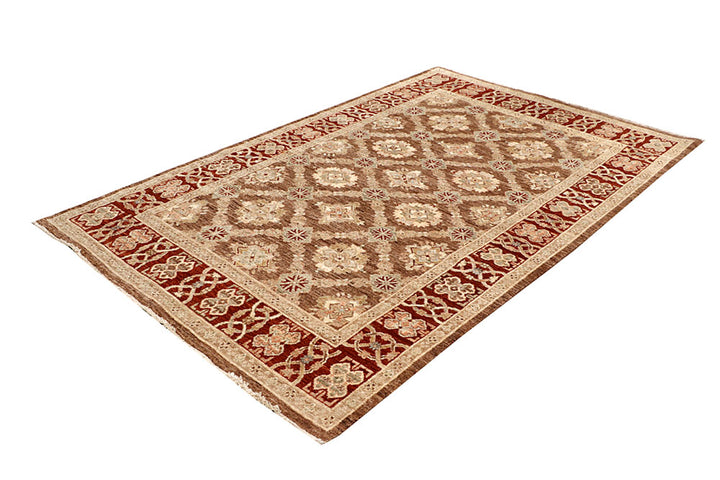 Multi Colored Ziegler 4' 11 x 7' 9 - No. 64556 - ALRUG Rug Store