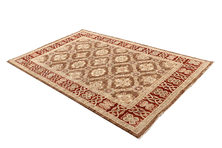 Multi Colored Ziegler 4' 11 x 7' 9 - No. 64556 - ALRUG Rug Store