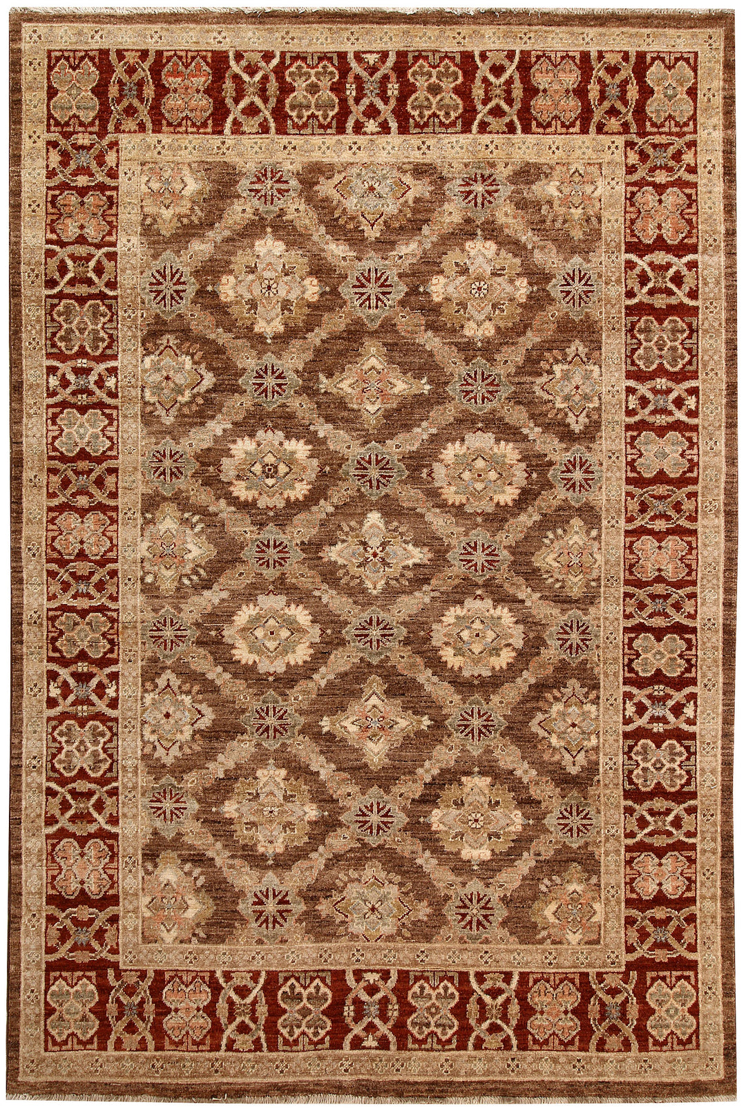 Multi Colored Ziegler 4' 11 x 7' 9 - No. 64556 - ALRUG Rug Store