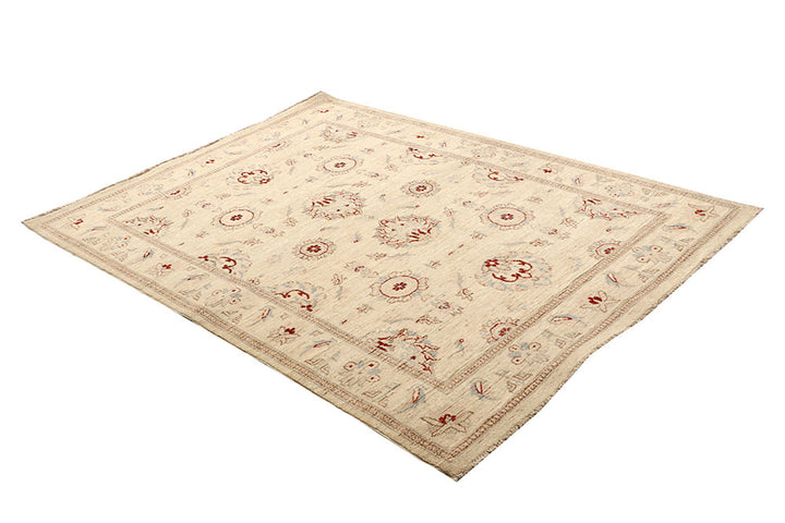 Blanched Almond Ziegler 4' 11 x 6' 8 - No. 64558 - ALRUG Rug Store