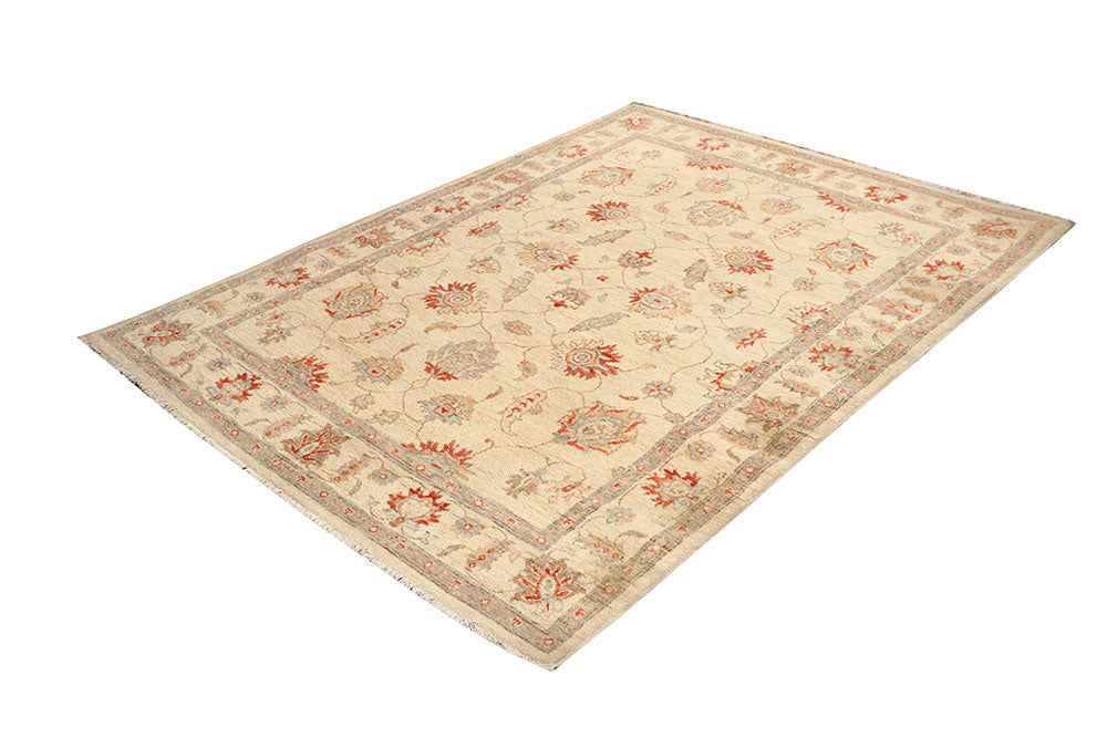 Blanched Almond Ziegler 4' 9 x 6' 6 - No. 64561 - ALRUG Rug Store