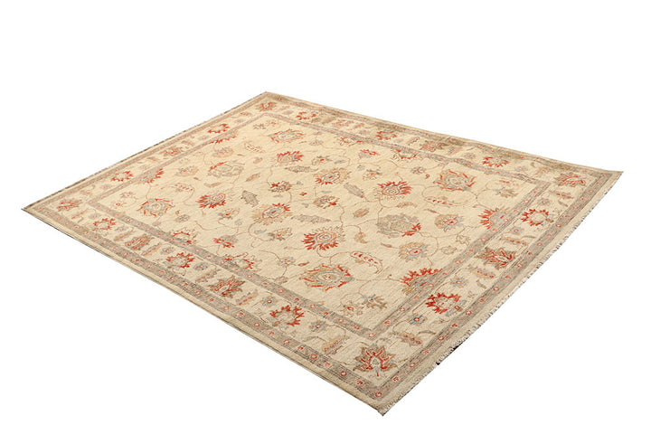 Blanched Almond Ziegler 4' 9 x 6' 6 - No. 64561 - ALRUG Rug Store
