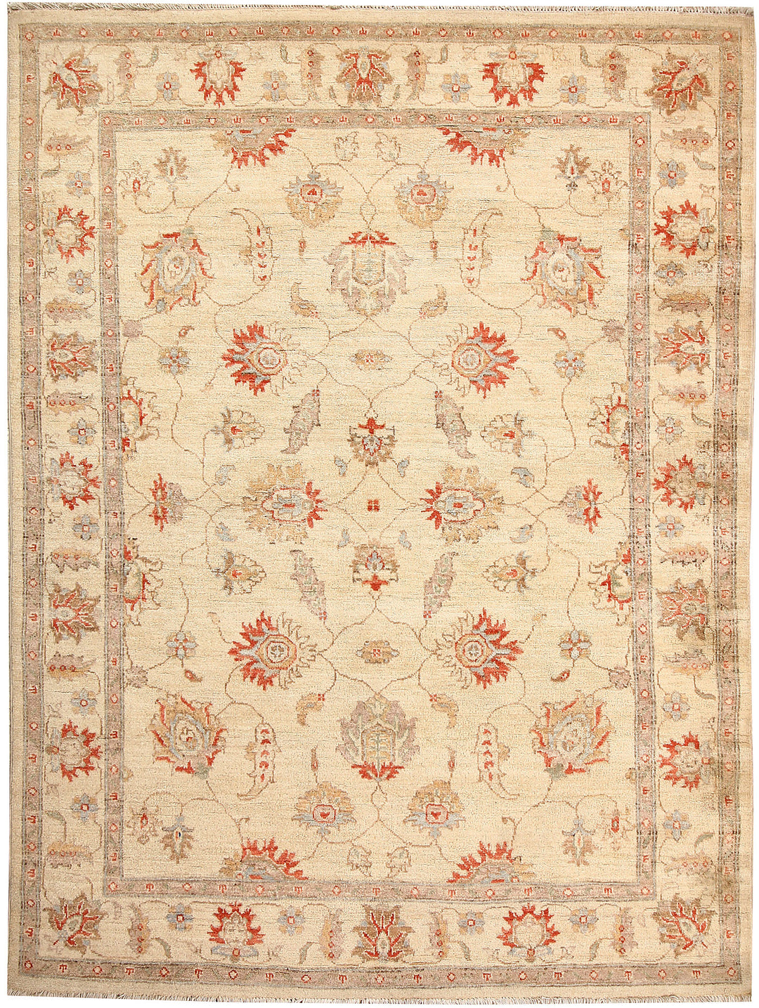 Blanched Almond Ziegler 4' 9 x 6' 6 - No. 64561 - ALRUG Rug Store