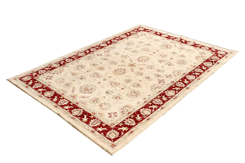 Blanched Almond Ziegler 4' 8 x 6' 10 - No. 64562 - ALRUG Rug Store