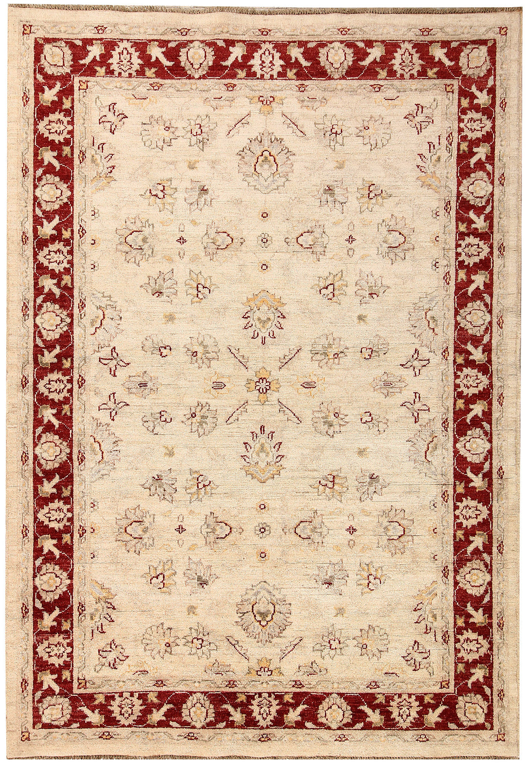 Blanched Almond Ziegler 4' 8 x 6' 10 - No. 64562 - ALRUG Rug Store