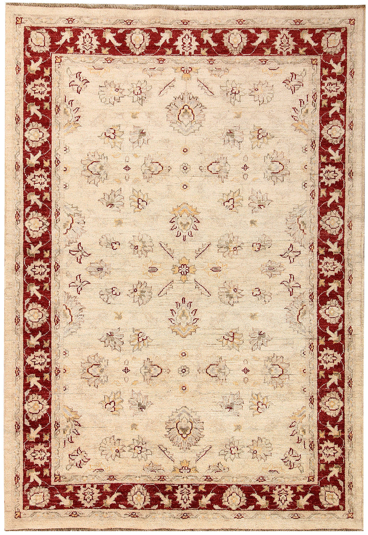 Blanched Almond Ziegler 4' 8 x 6' 10 - No. 64562 - ALRUG Rug Store