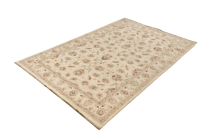 Tan Ziegler 4' 5 x 7' 1 - No. 64563 - ALRUG Rug Store