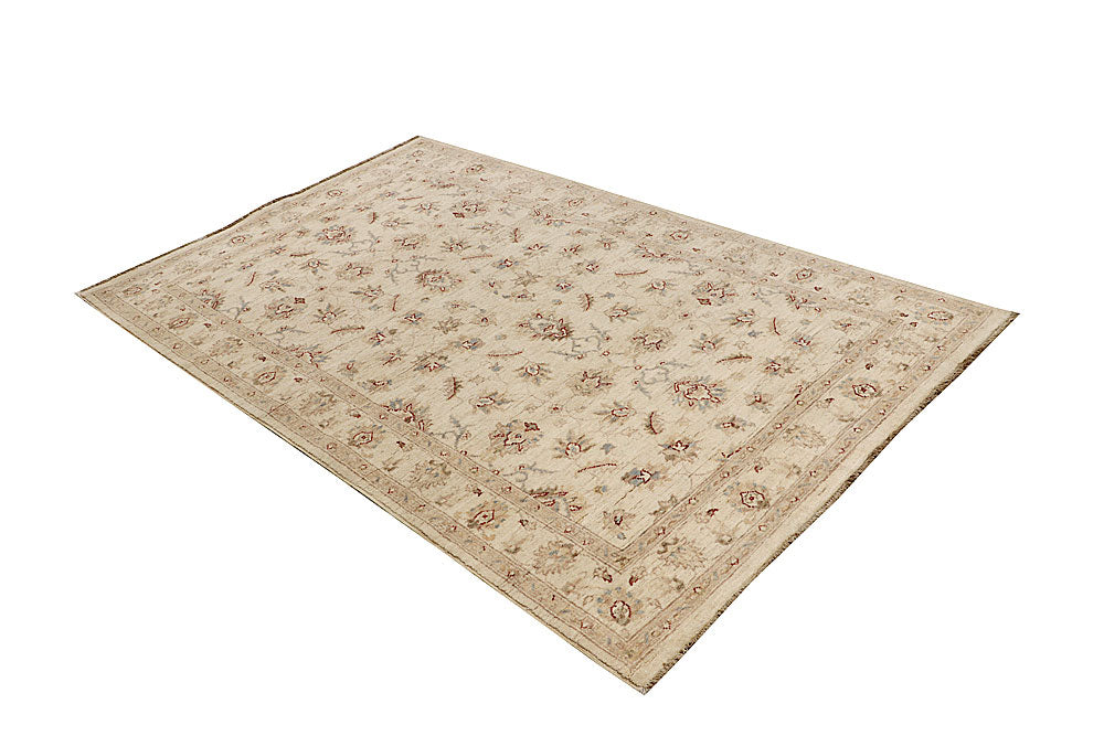 Tan Ziegler 4' 5 x 7' 1 - No. 64563 - ALRUG Rug Store