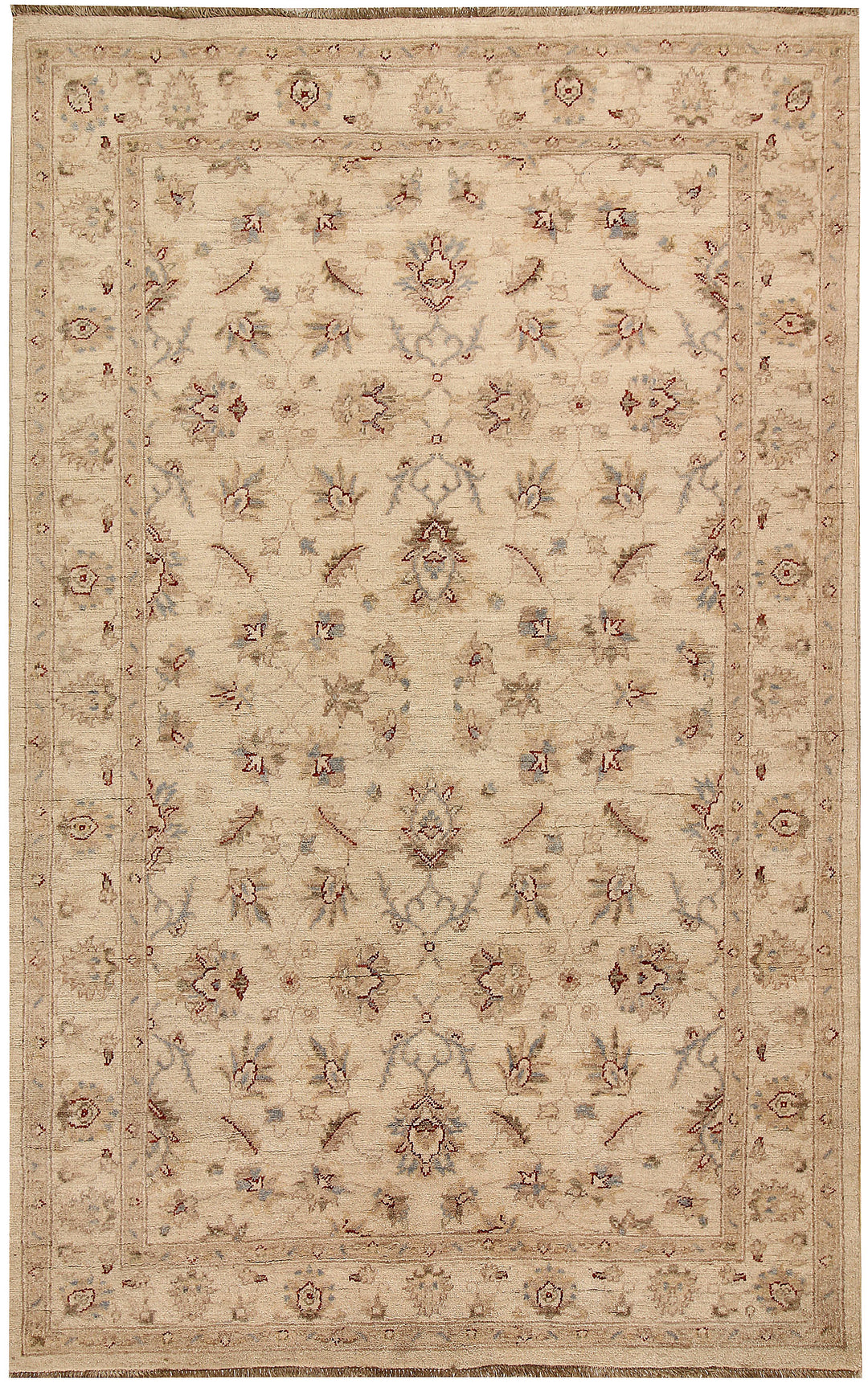 Tan Ziegler 4' 5 x 7' 1 - No. 64563 - ALRUG Rug Store