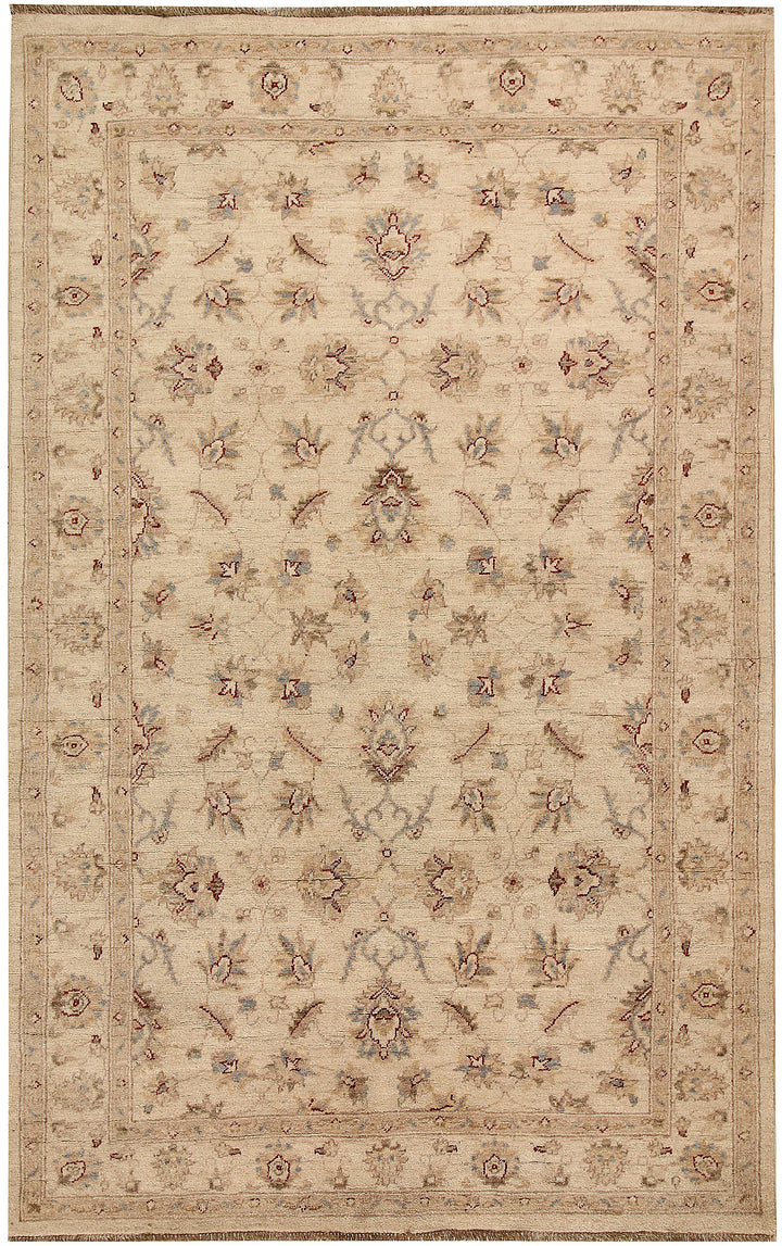 Tan Ziegler 4' 5 x 7' 1 - No. 64563 - ALRUG Rug Store