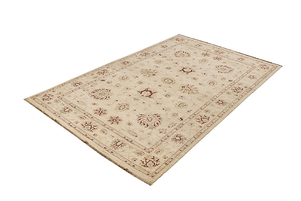 Tan Ziegler 4' 5 x 7' - No. 64564 - ALRUG Rug Store