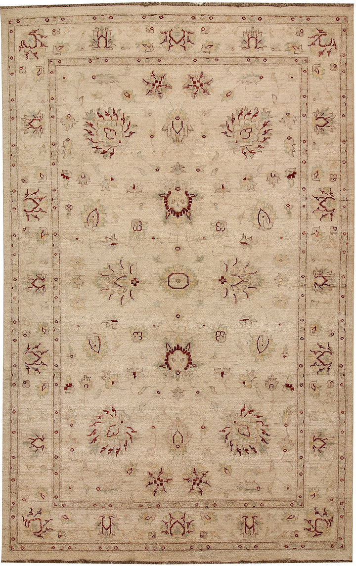 Tan Ziegler 4' 5 x 7' - No. 64564 - ALRUG Rug Store