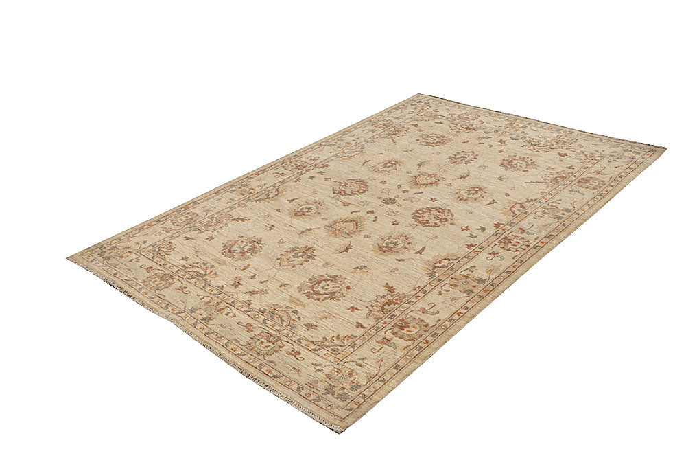 Tan Ziegler 4' 7 x 6' 10 - No. 64565 - ALRUG Rug Store
