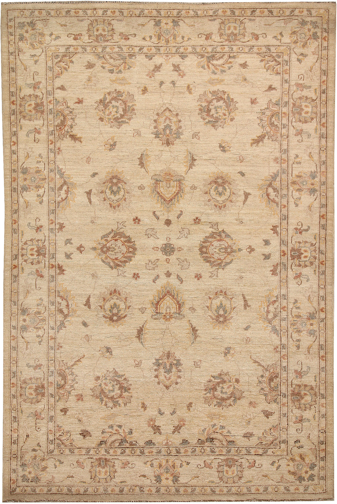Tan Ziegler 4' 7 x 6' 10 - No. 64565 - ALRUG Rug Store