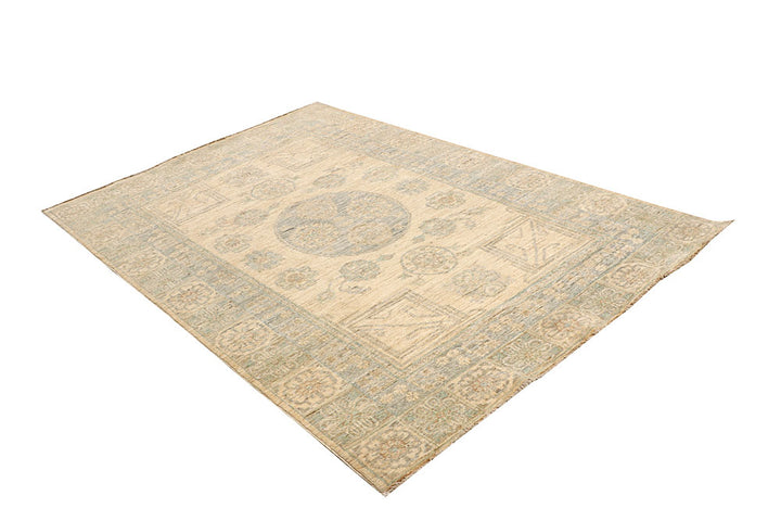 Tan Ziegler 4' 9 x 7' 1 - No. 64567 - ALRUG Rug Store