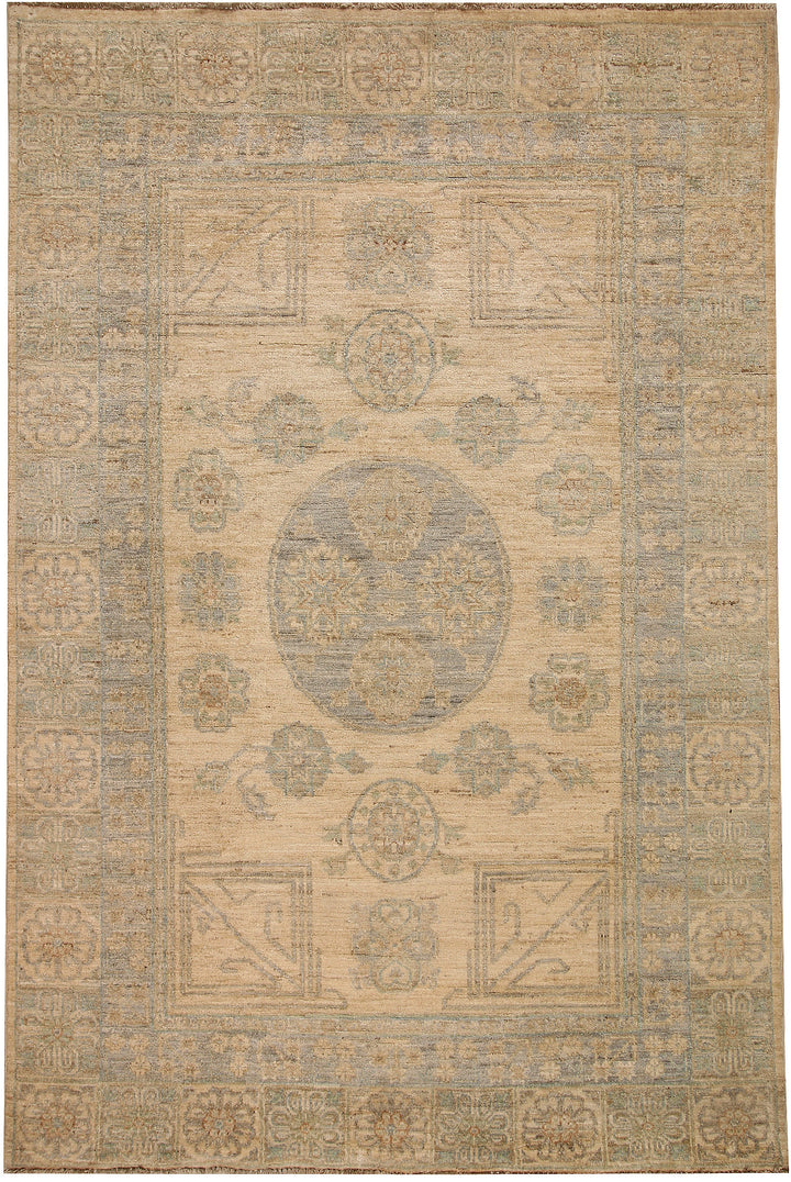 Tan Ziegler 4' 9 x 7' 1 - No. 64567 - ALRUG Rug Store