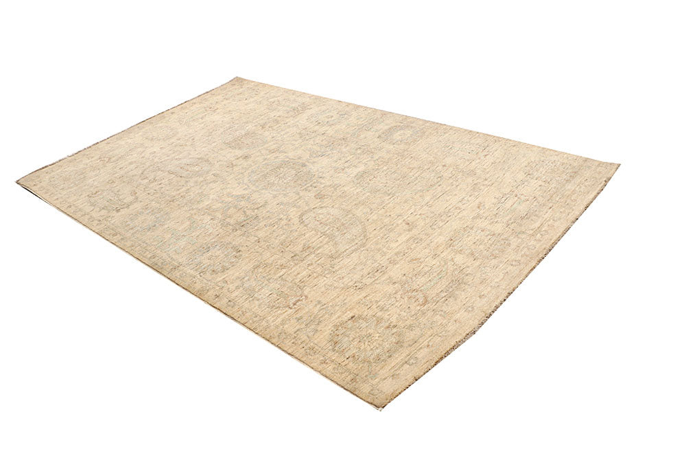 Tan Ziegler 4' 10 x 7' 6 - No. 64568 - ALRUG Rug Store