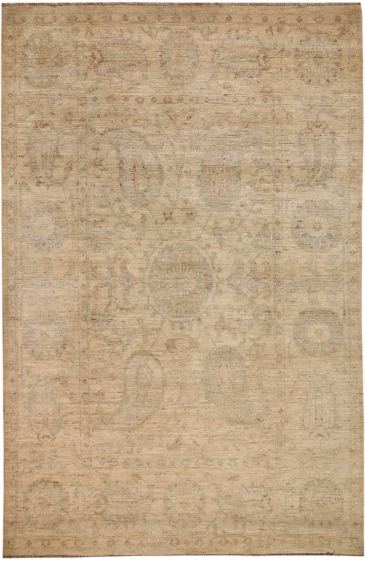 Tan Ziegler 4' 10 x 7' 6 - No. 64568 - ALRUG Rug Store