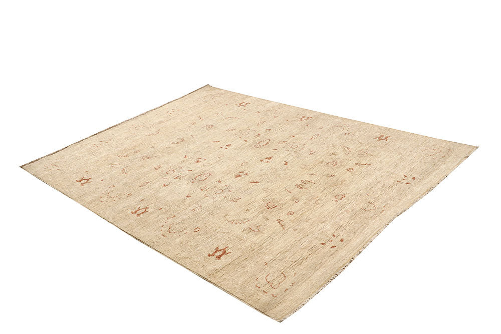 Tan Ziegler 4' 10 x 6' 7 - No. 64569 - ALRUG Rug Store