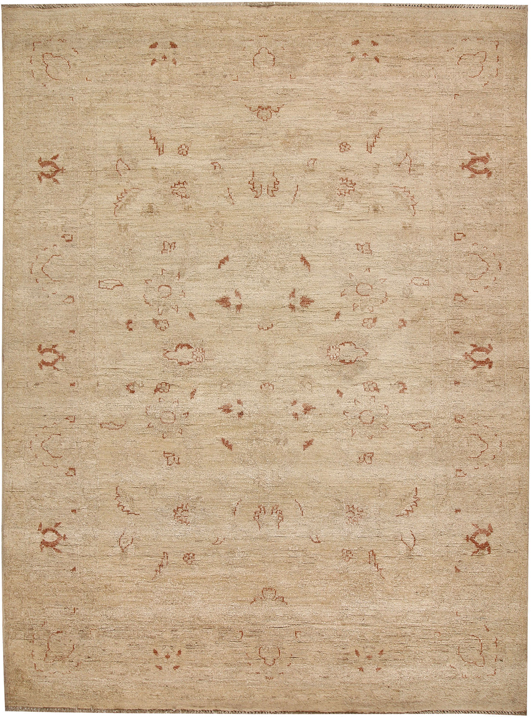 Tan Ziegler 4' 10 x 6' 7 - No. 64569 - ALRUG Rug Store