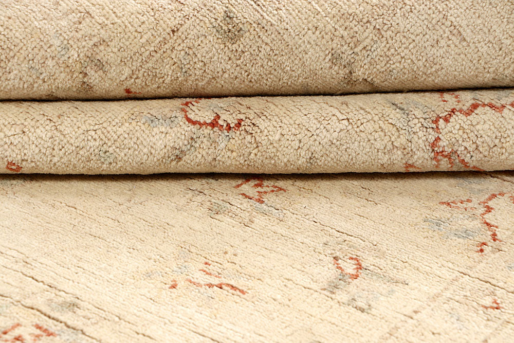 Tan Ziegler 4' 6 x 6' 11 - No. 64571 - ALRUG Rug Store