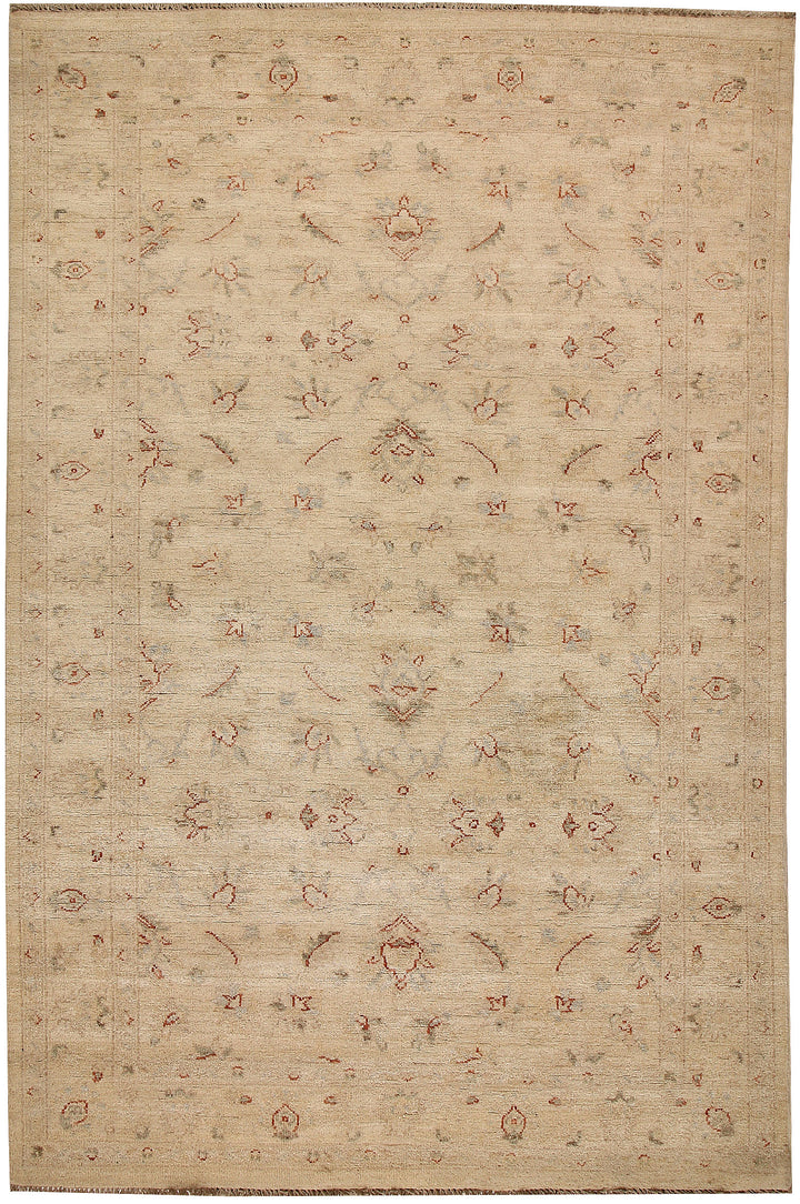 Tan Ziegler 4' 6 x 6' 11 - No. 64571 - ALRUG Rug Store