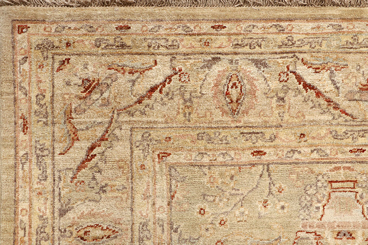 Tan Ziegler 6' 8 x 9' 9 - No. 64573 - ALRUG Rug Store