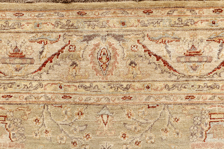 Tan Ziegler 6' 8 x 9' 9 - No. 64573 - ALRUG Rug Store