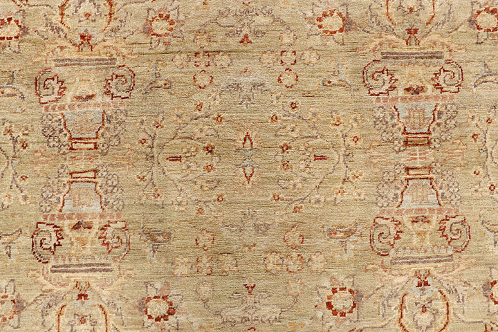 Tan Ziegler 6' 8 x 9' 9 - No. 64573 - ALRUG Rug Store