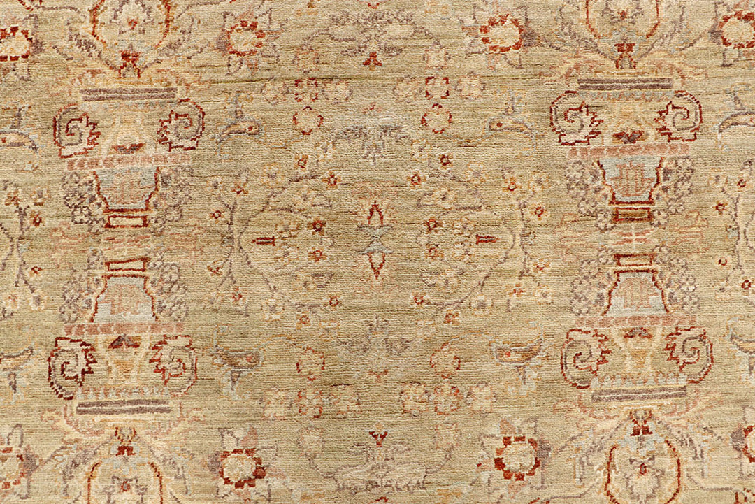 Tan Ziegler 6'  8" x 9'  9" - No. QA36348