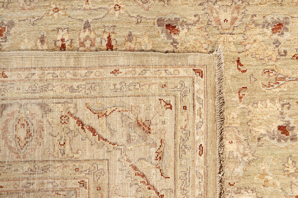 Tan Ziegler 6' 8 x 9' 9 - No. 64573 - ALRUG Rug Store