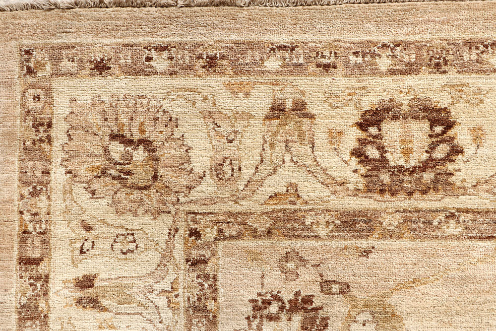 Tan Ziegler 6' 1 x 8' 11 - No. 64574 - ALRUG Rug Store