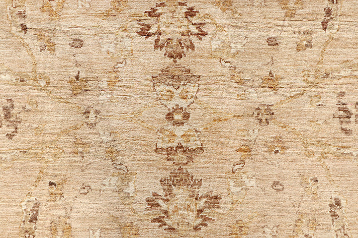 Tan Ziegler 6' 1 x 8' 11 - No. 64574 - ALRUG Rug Store