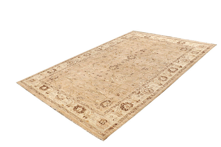 Tan Ziegler 6' 1 x 8' 11 - No. 64574 - ALRUG Rug Store